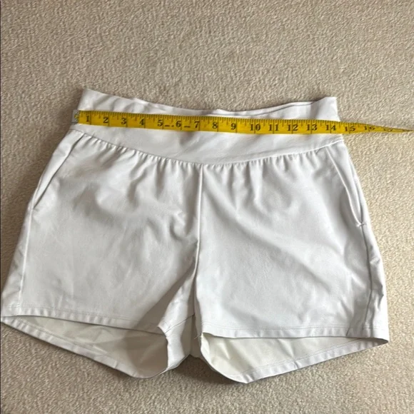 BUY ONE GET ONE Commando White and Black Faux Leather Shorts - Picture 3 of 6